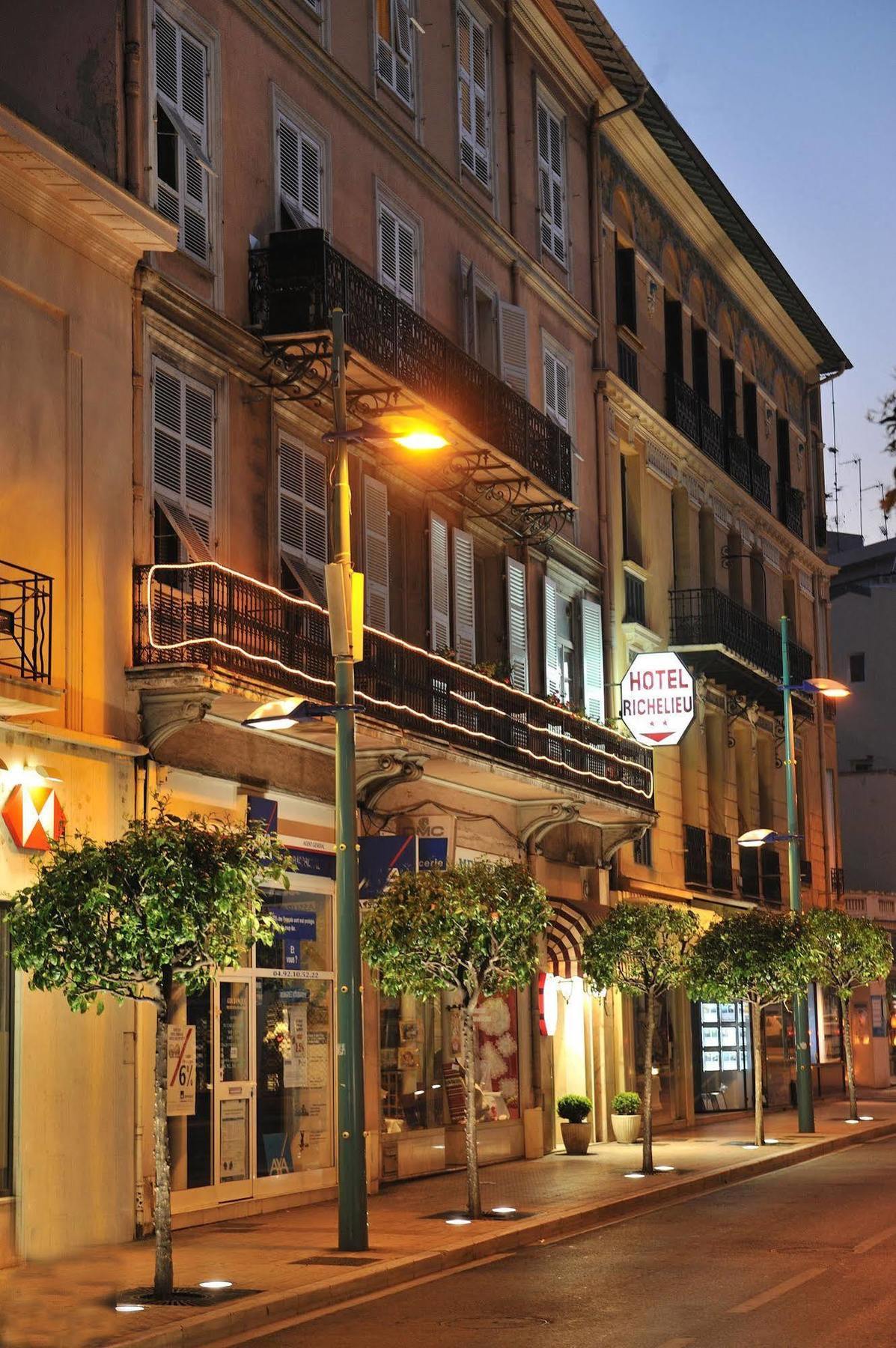 Hotel Richelieu Menton Exterior foto
